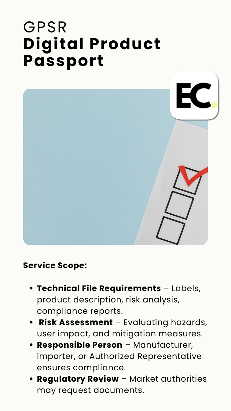 GPSR Digital Product Passport