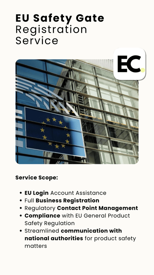 EU Safety Gate Registration Service