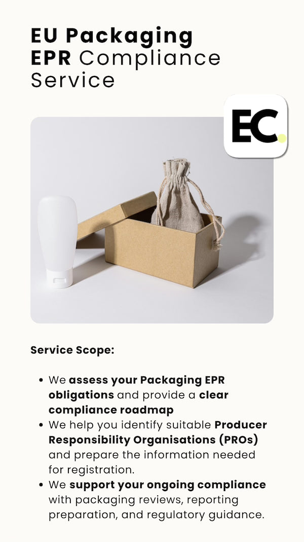 EPR-Konformitätsdienst für EU-Verpackungen