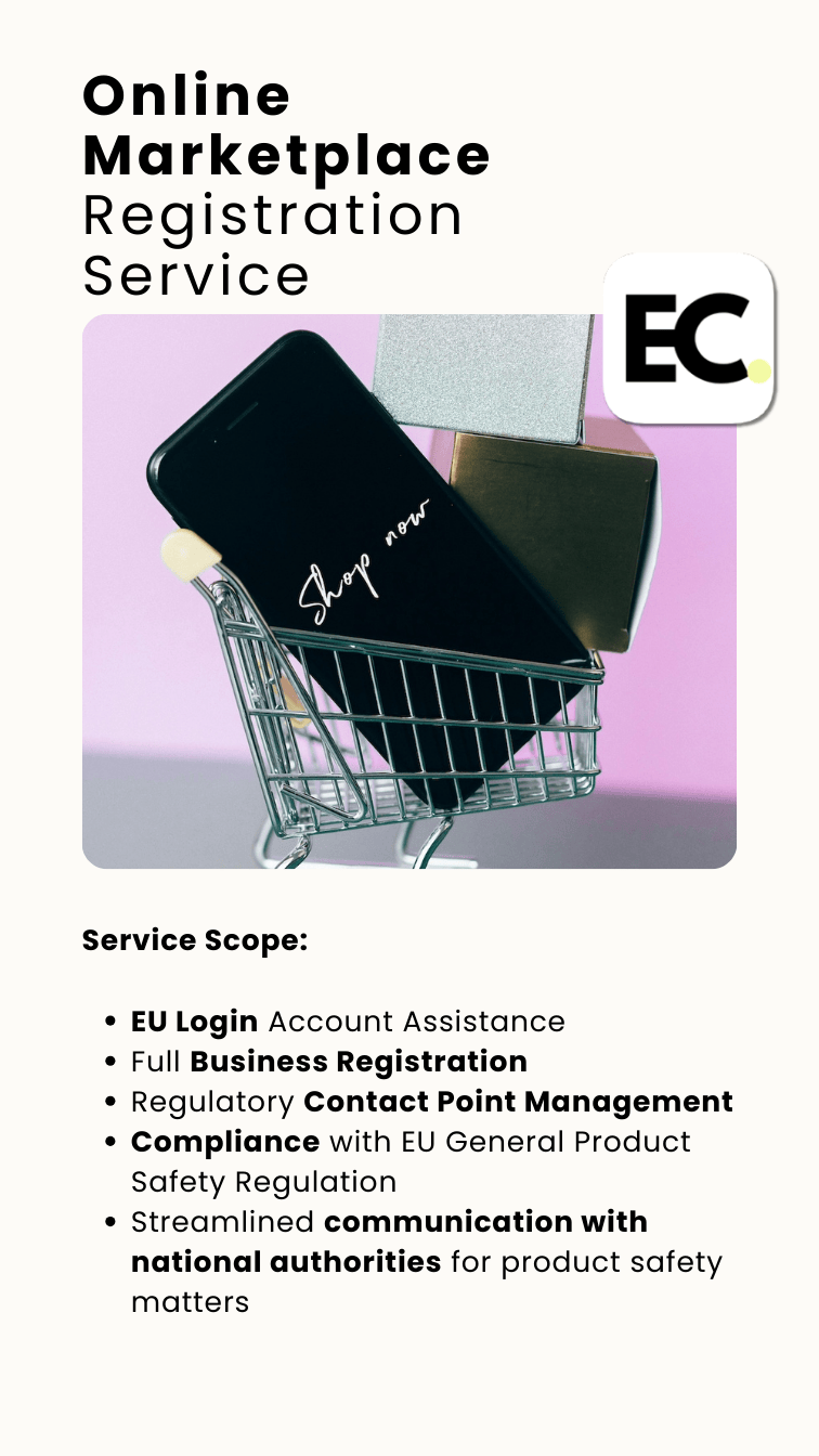 Online Marketplace Registration Service