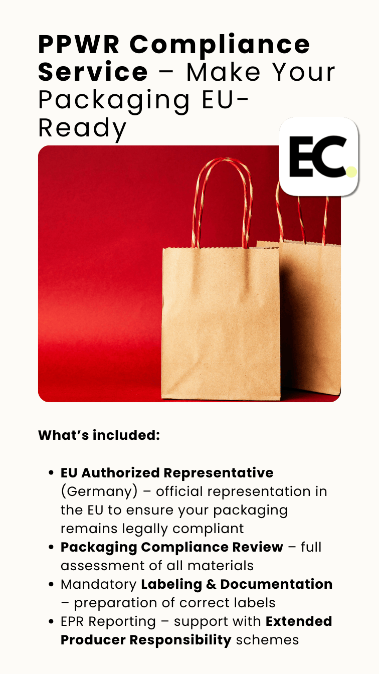 PPWR Compliance Service – Make Your Packaging EU-Ready