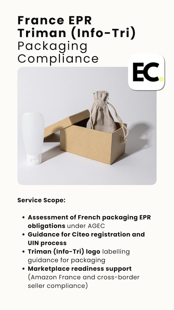 France EPR Packaging Compliance & Triman (Info-Tri) Labelling Guidance