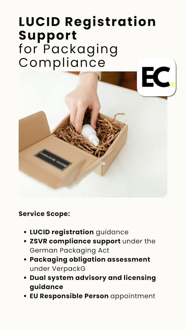 LUCID Registration Support for Packaging Compliance in Germany